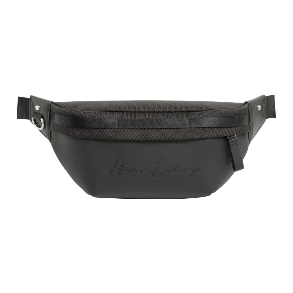 Armani Exchange Men's Black Belt Bags