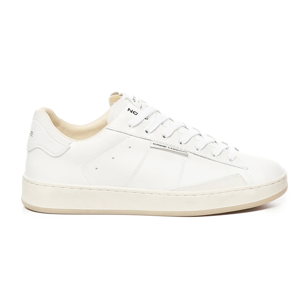 Crime London Men's White Sneakers Size 11 Uk