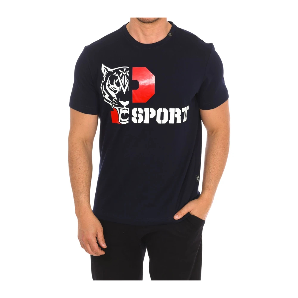 Plein Sport Men's Blue T-Shirts Large