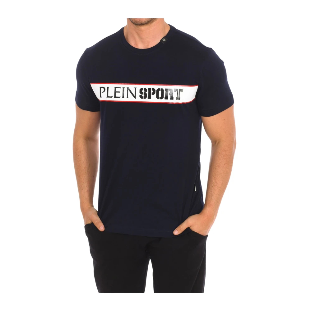 Plein Sport Men's Blue T-Shirts Extra Large