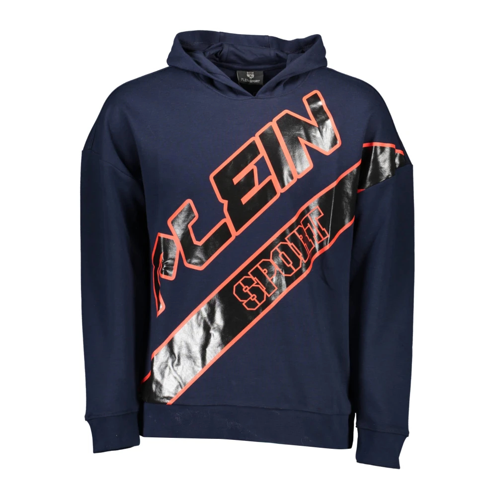 Plein Sport Men's Blue Hoodies Small