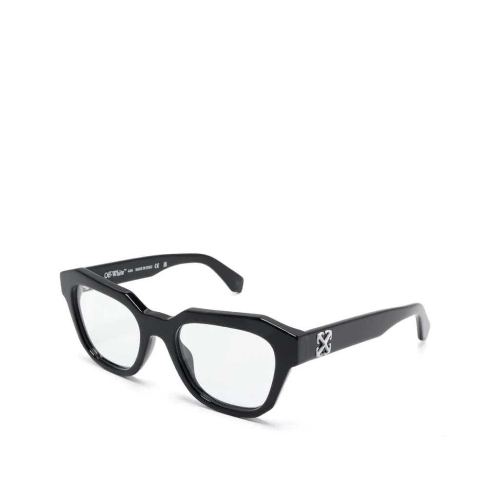 Off White Unisex Black Glasses Medium