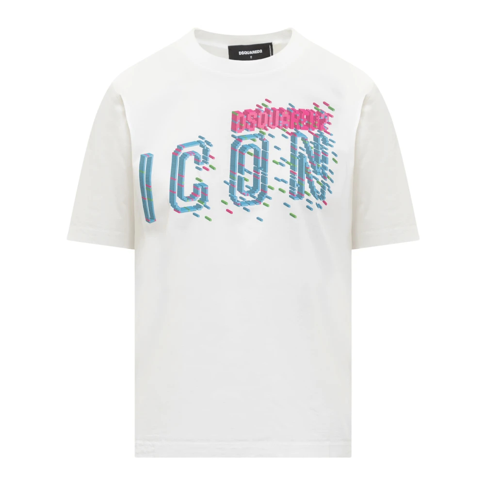 Dsquared2 Women's White T-Shirts Small