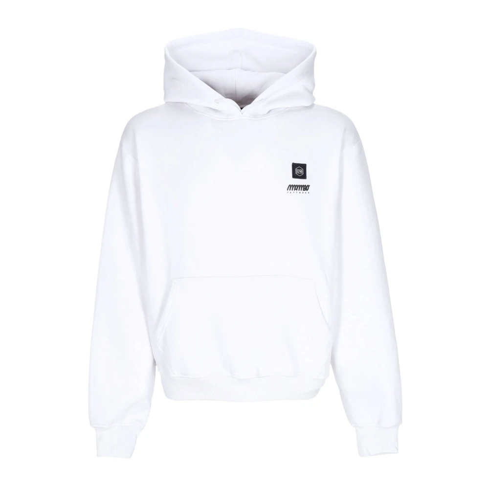 Dolly Noire Men's White Hoodies Extra Large