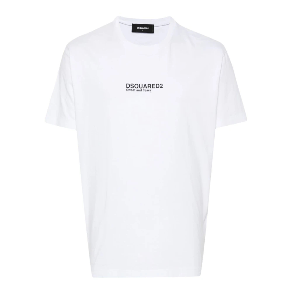 Dsquared2 Men's White T-Shirts Small