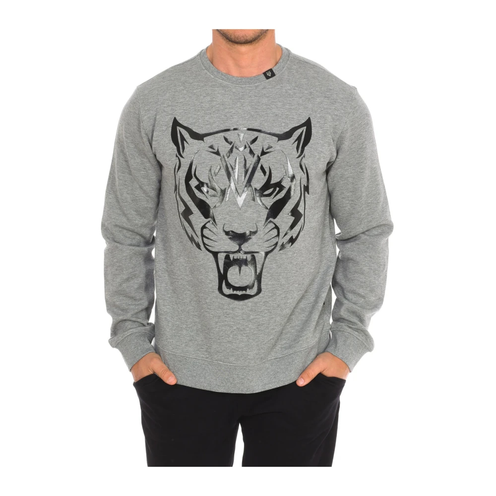 Plein Sport Men's Gray Sweatshirts Large