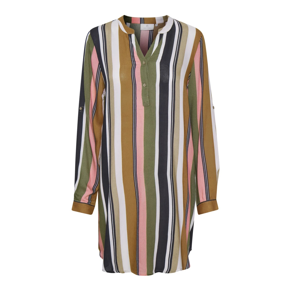 Kaffe Women's Multicolor Shirt Dresses Extra Small