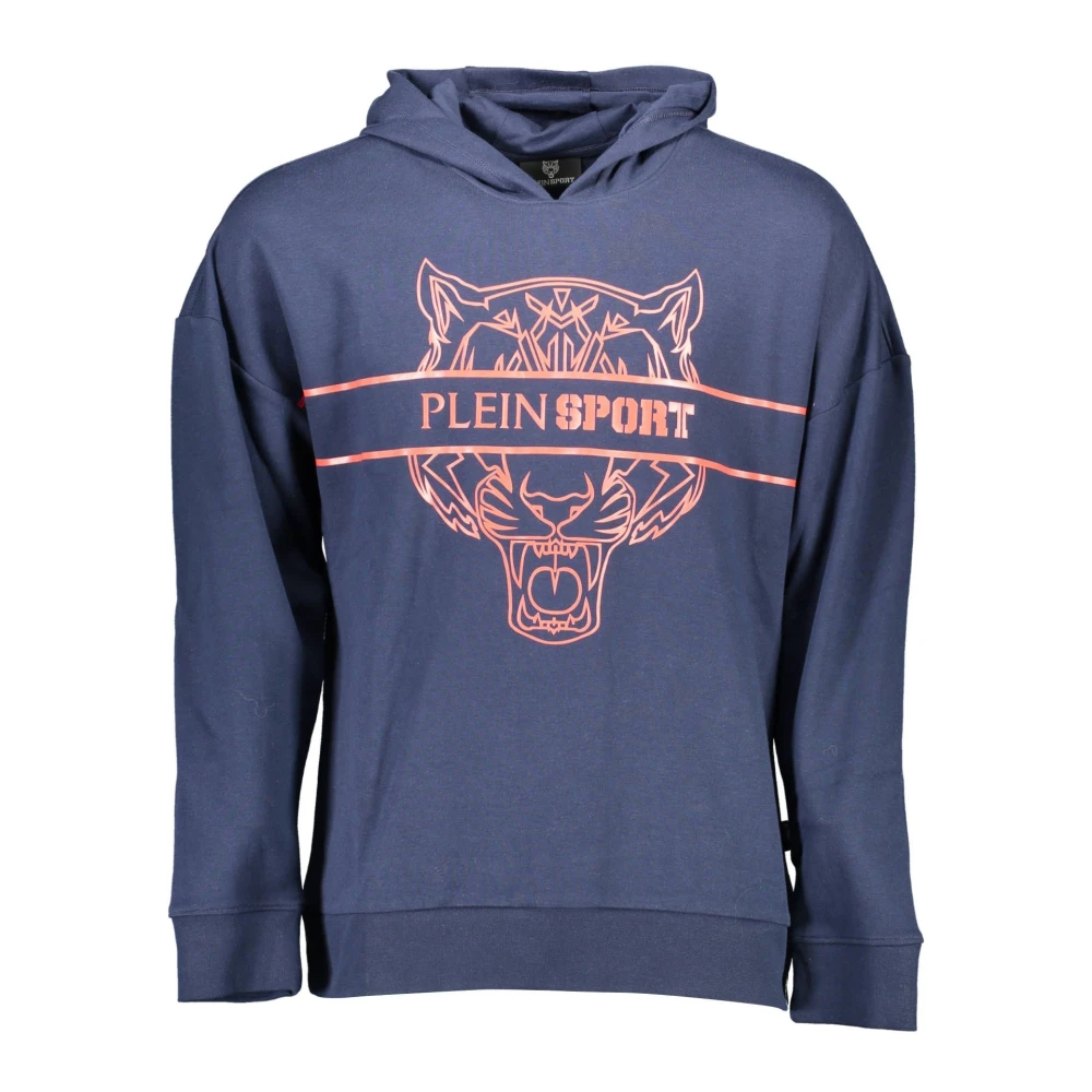 Plein Sport Men's Blue Hoodies Small