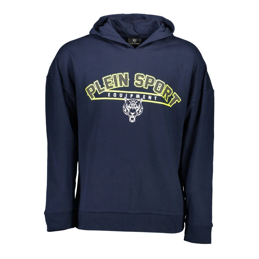 Plein Sport Men's Blue Hoodies Small
