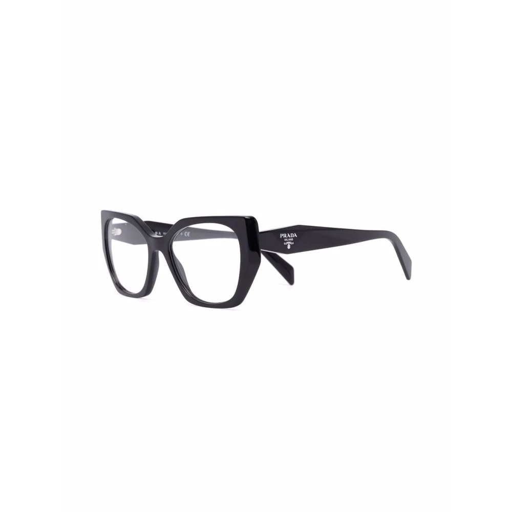 Prada Women's Black Glasses Medium