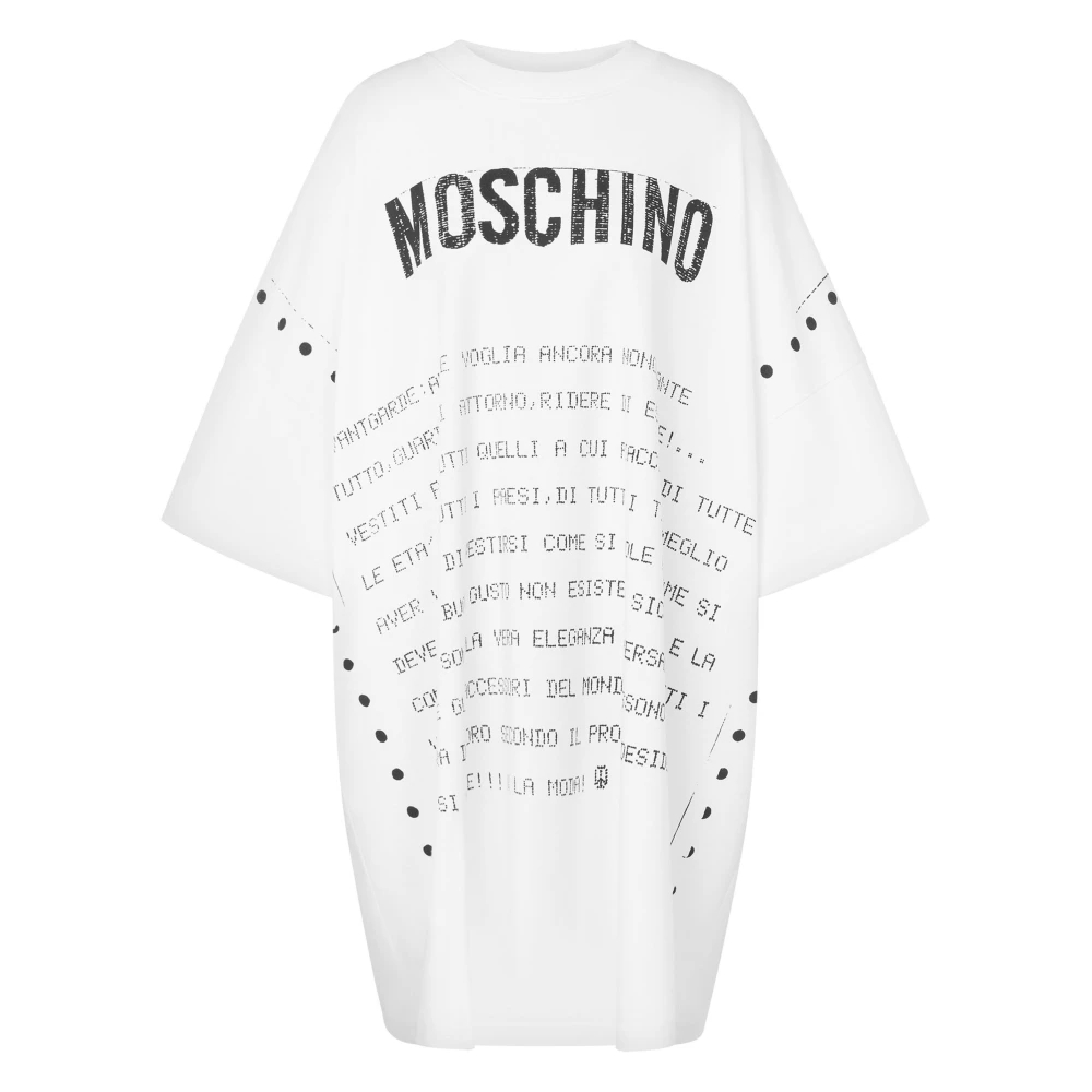 Moschino Women's White Short Dresses Extra Small