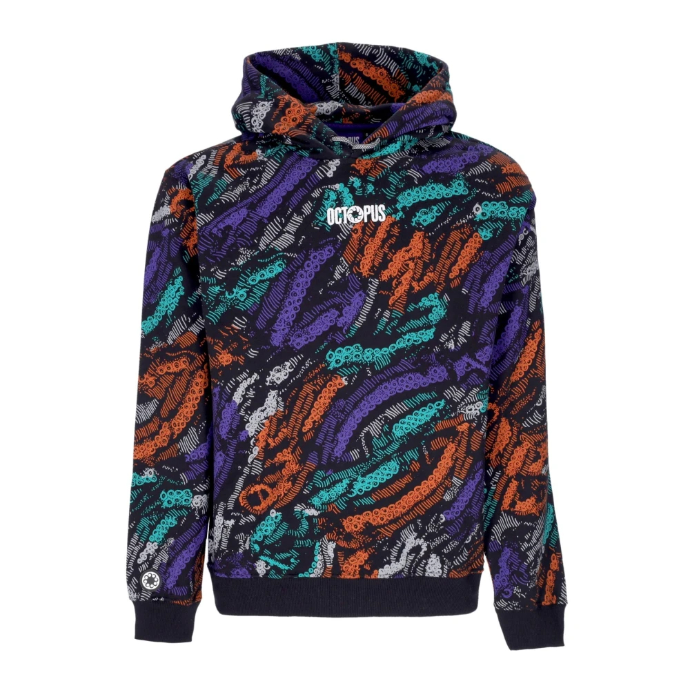 Octopus Men's Multicolor Hoodies Extra Small