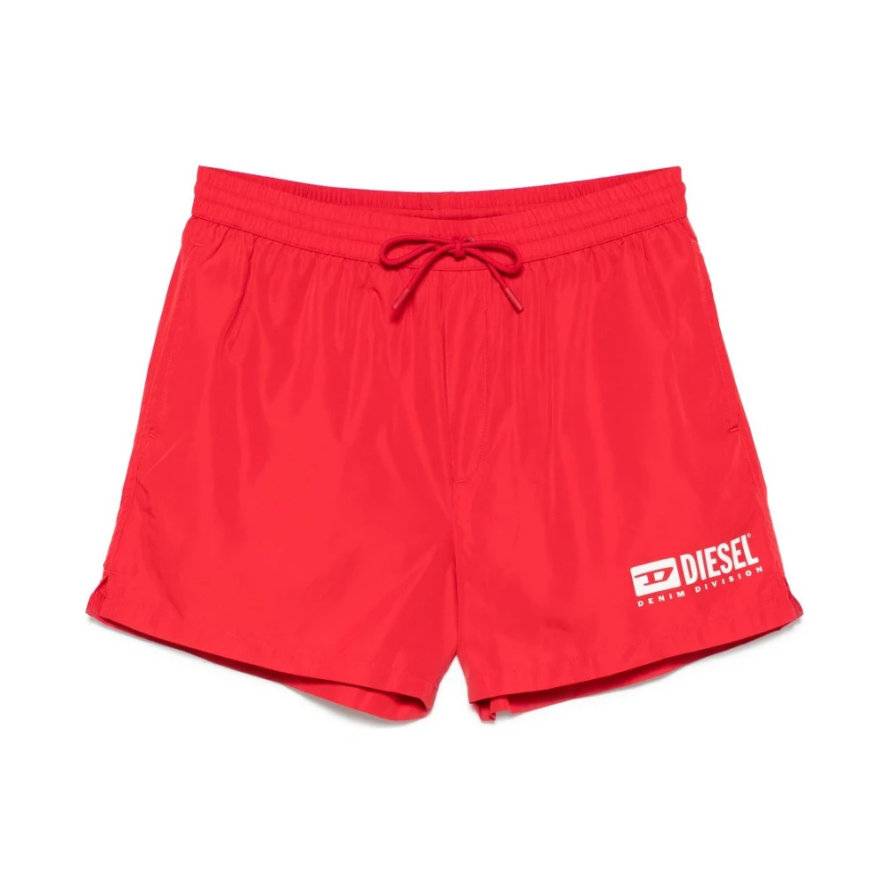 Diesel Men's Red Beachwear Small