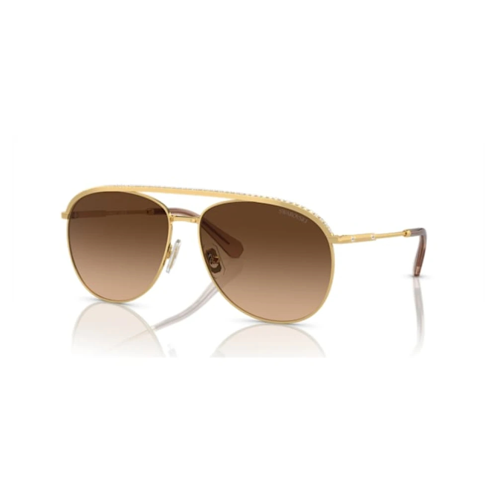Swarovski Women's Yellow Sunglasses Medium