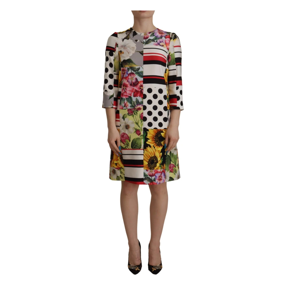 Dolce & Gabbana Women's Multicolor Midi Dresses 3XS