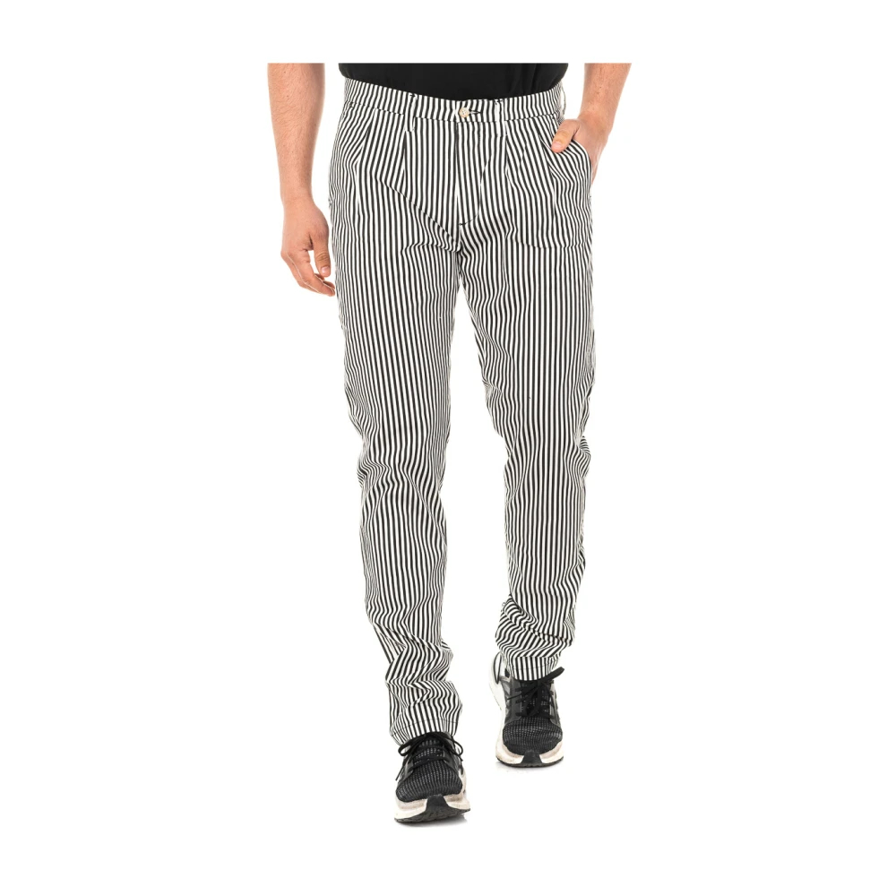 La Martina Men's Multicolor Slim-Fit Trousers W32