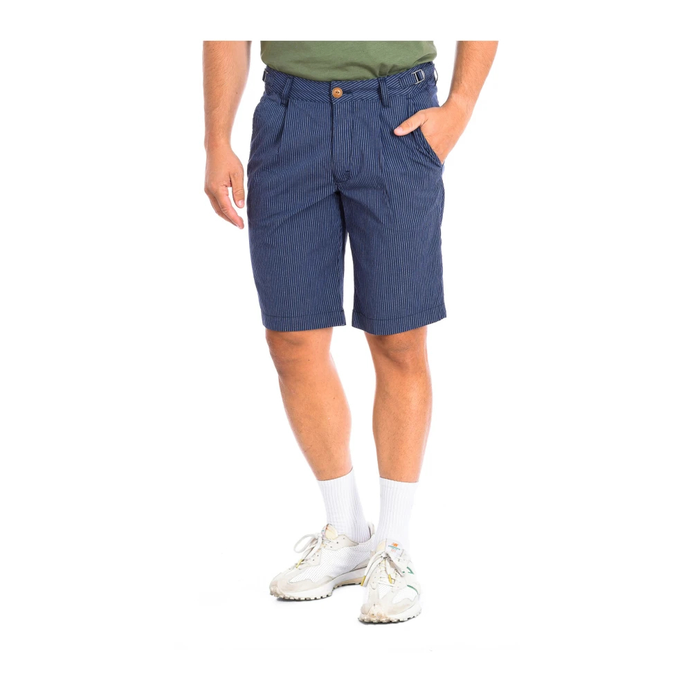 La Martina Men's Blue Casual Shorts W33