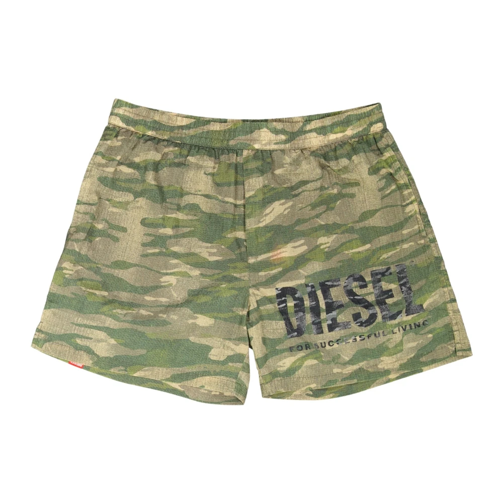 Diesel Men's Green Beachwear Small
