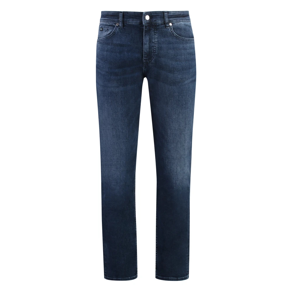 Hugo Boss Men's Blue Slim-Fit Jeans W35