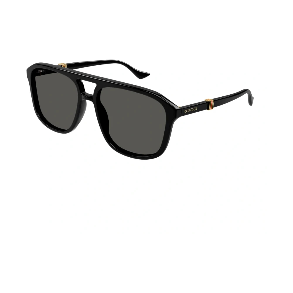 Gucci Men's Black Sunglasses Medium
