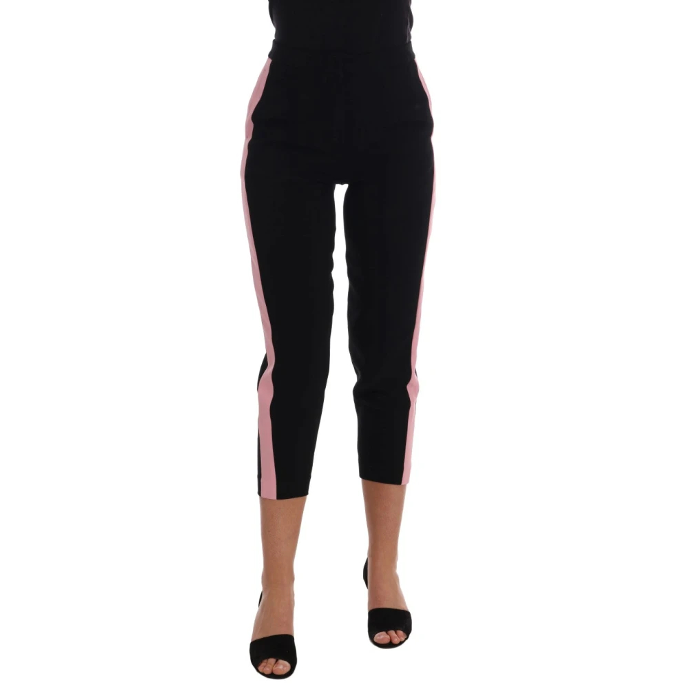 Dolce & Gabbana Women's Multicolor Cropped Trousers 3XS