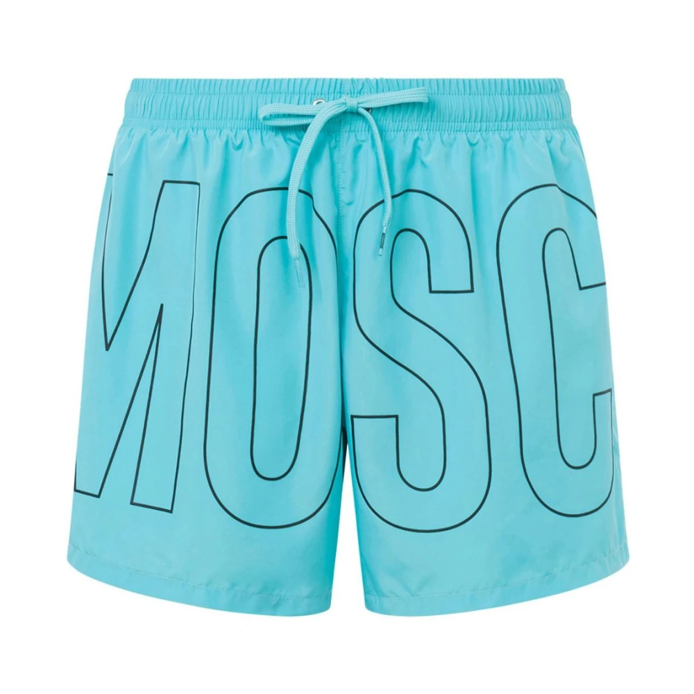 Moschino Men's Blue Beachwear Small