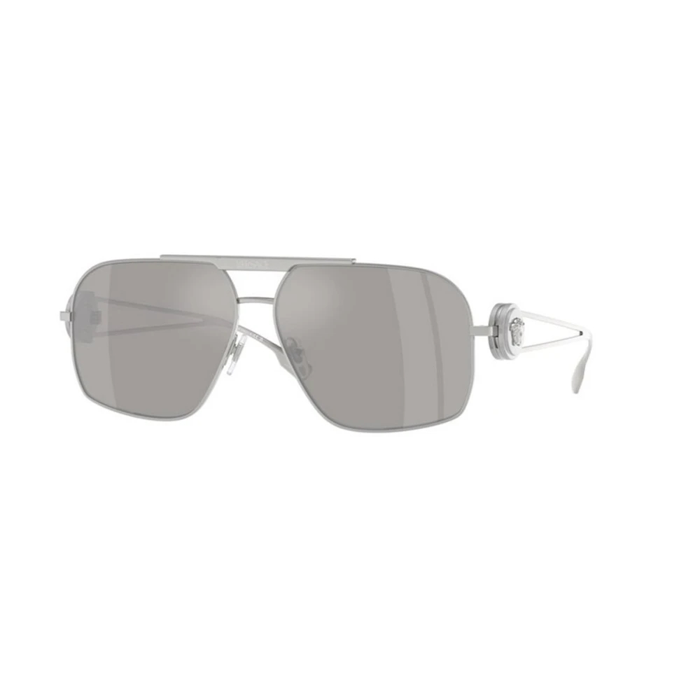 Versace Unisex Gray Sunglasses Medium