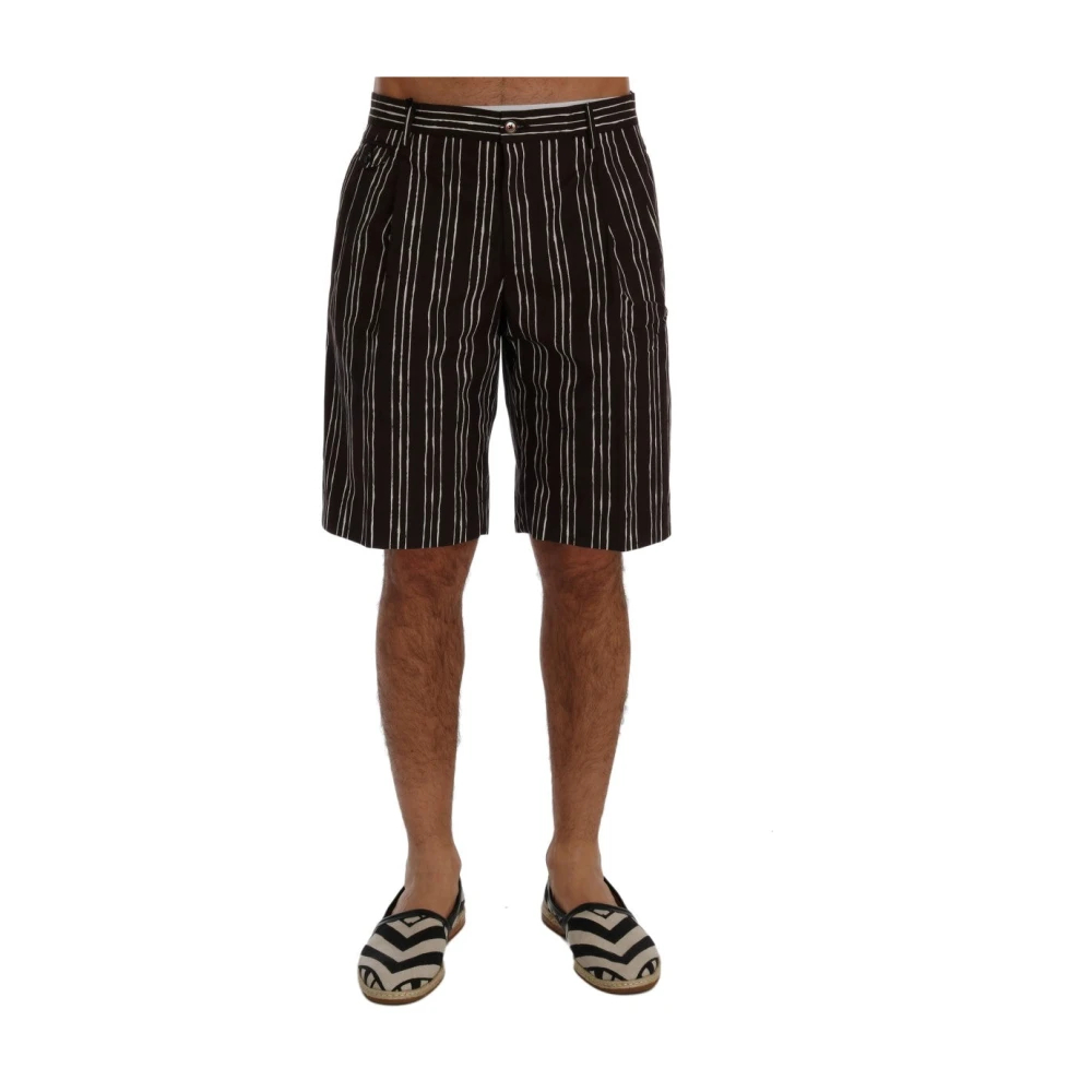 Dolce & Gabbana Men's Brown Casual Shorts Extra Small