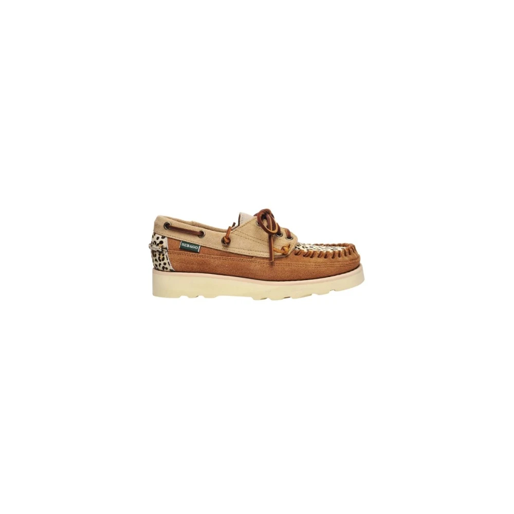 Sebago Women's Brown Sailor Shoes Size 7 Uk