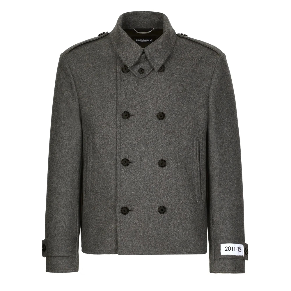 Dolce & Gabbana Men's Gray Light Jackets Medium