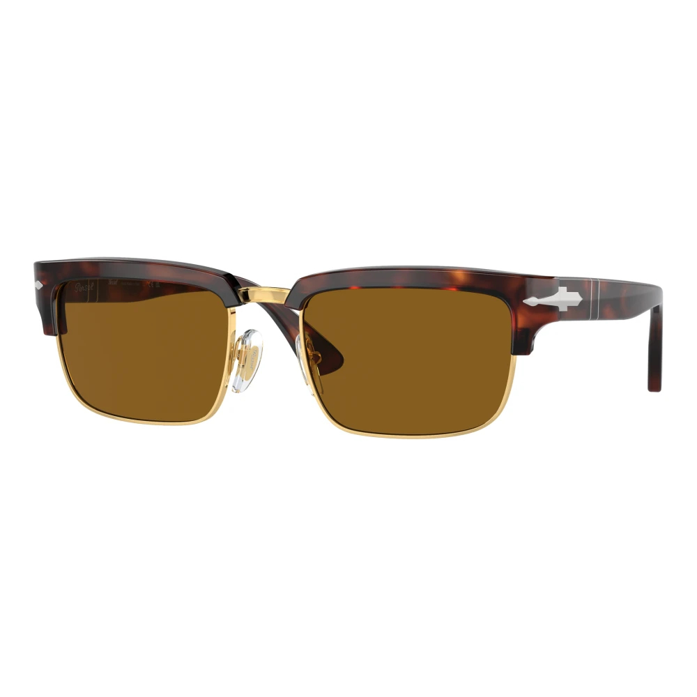 Persol Unisex Brown Sunglasses Medium