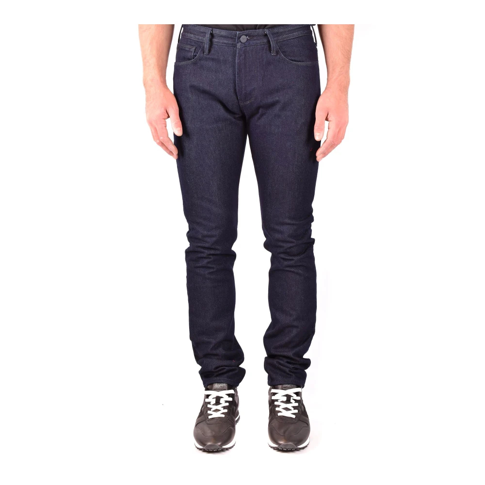 Emporio Armani Men's Blue Slim-Fit Jeans W30
