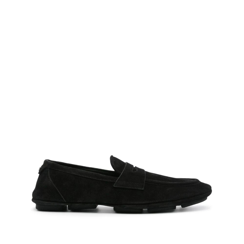 Dolce & Gabbana Men's Black Loafers Size 7