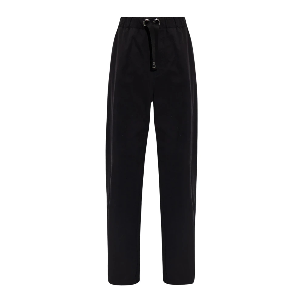 Versace Men's Black Straight Trousers Small
