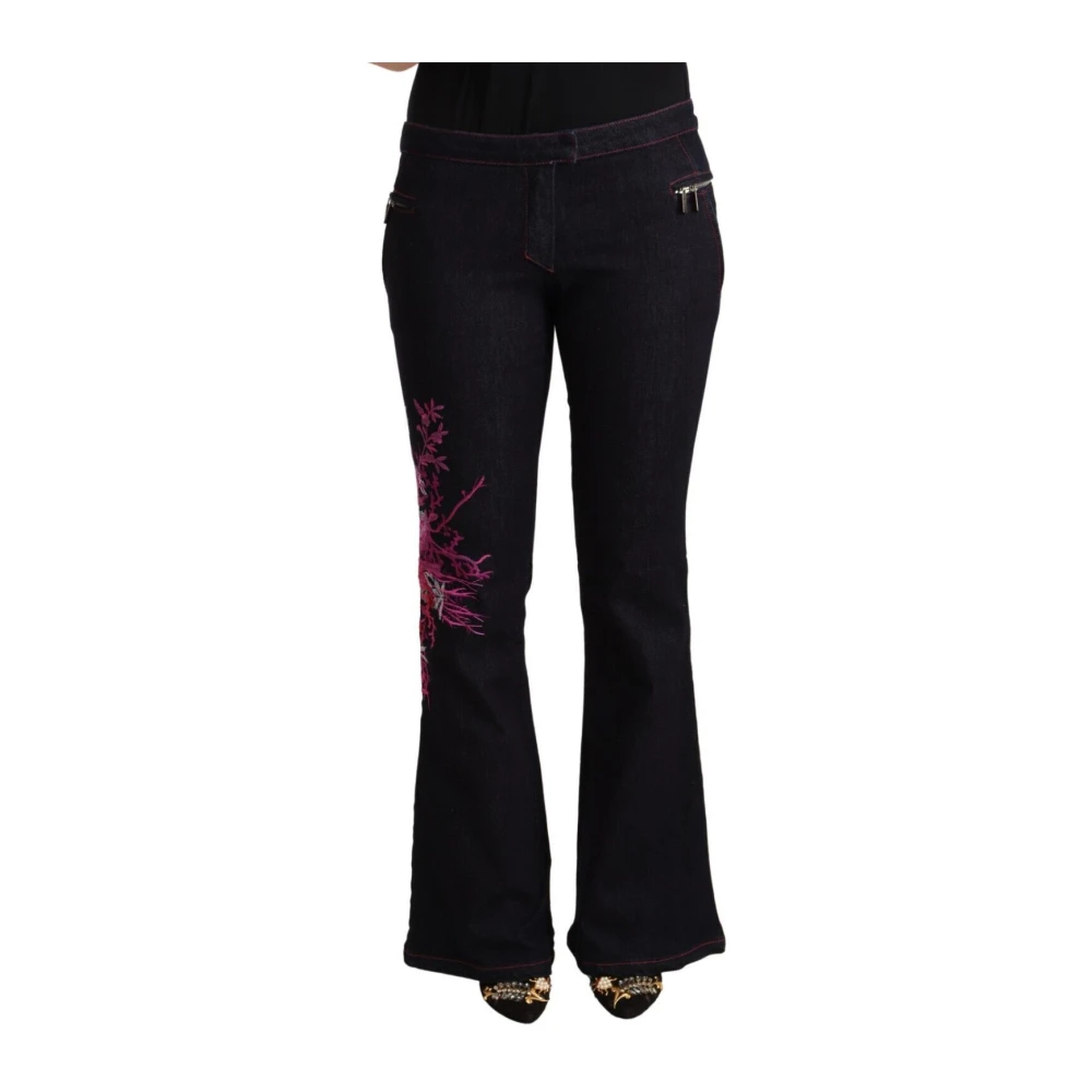 Exte Women's Black Flared Jeans Medium