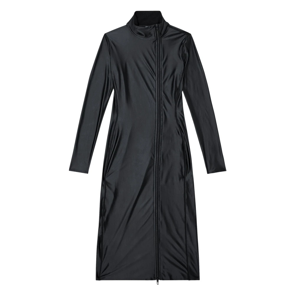 Diesel Women's Black Midi Dresses Small