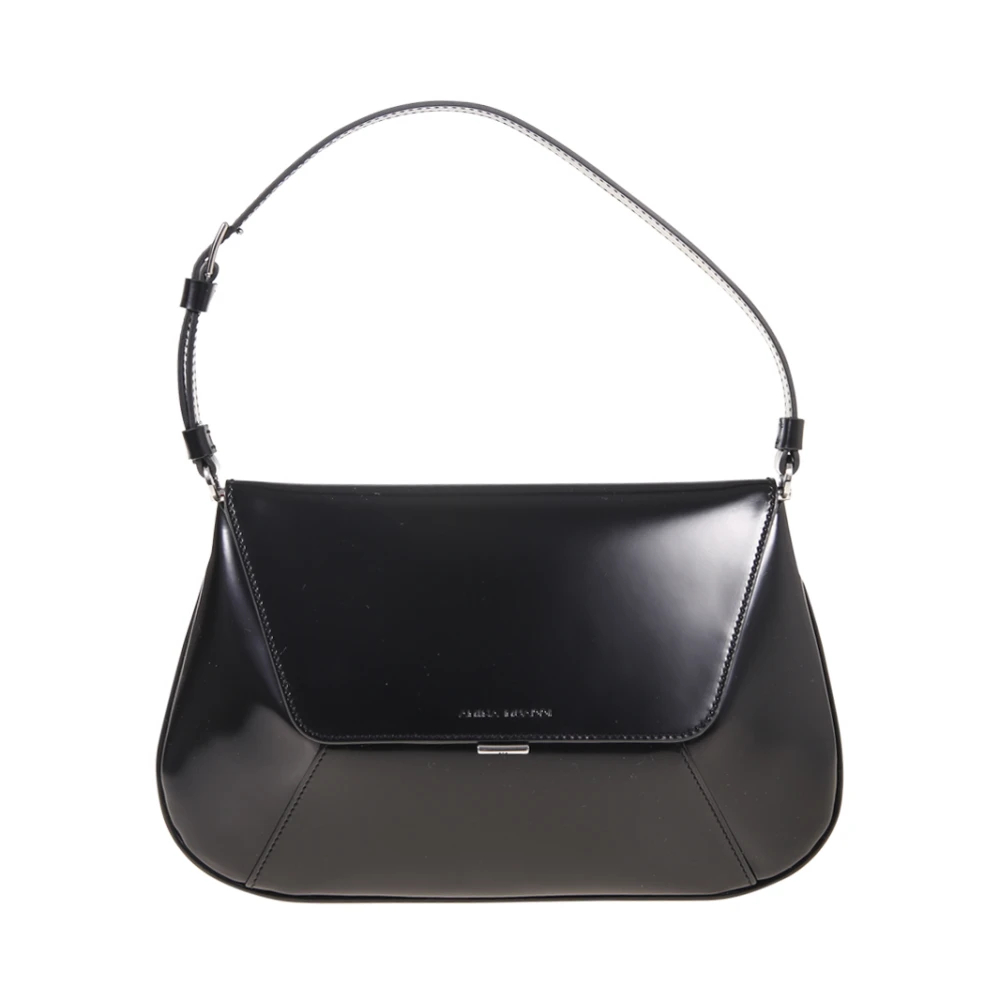 Amina Muaddi Women's Black Shoulder Bags