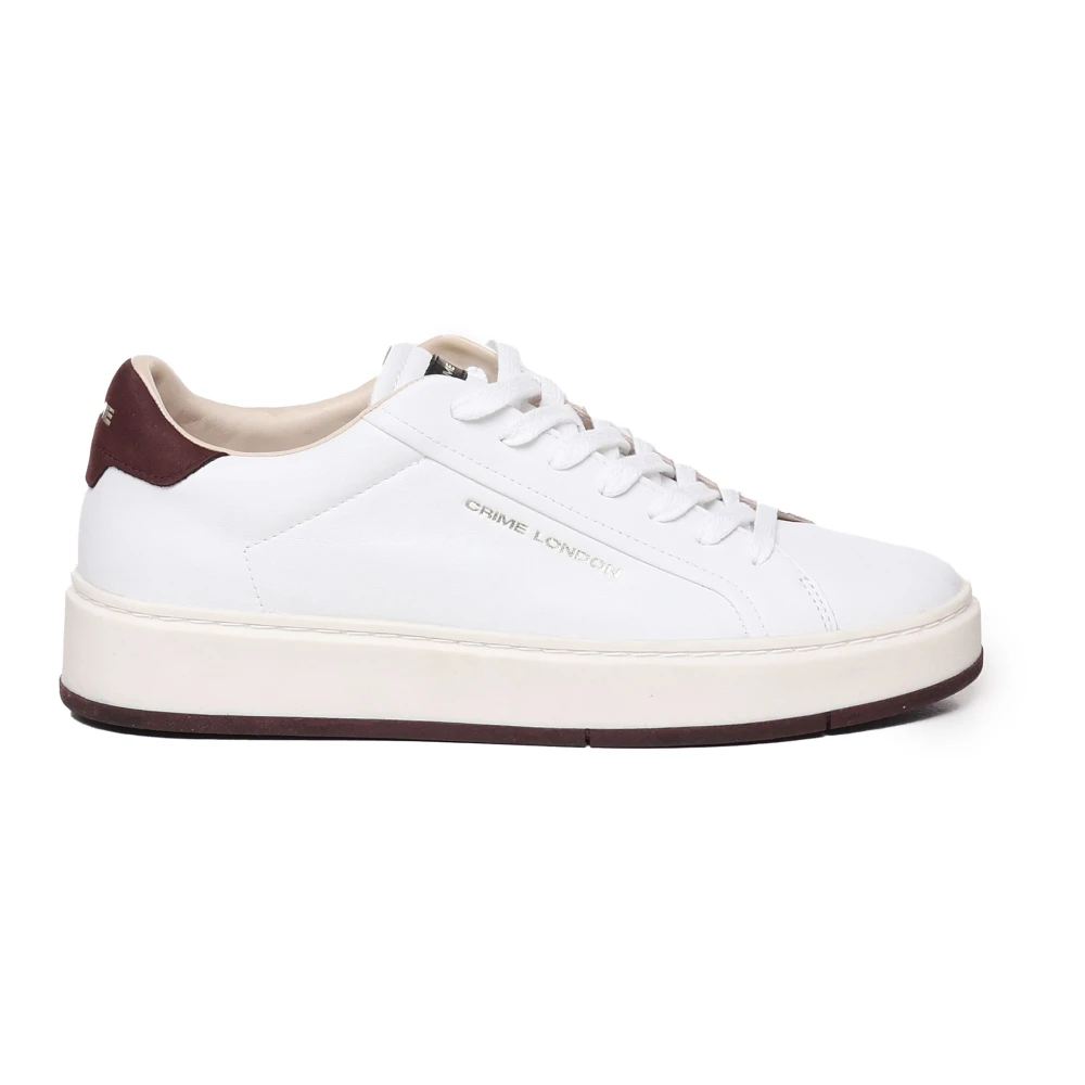 Crime London Men's White Sneakers Size 10 Uk