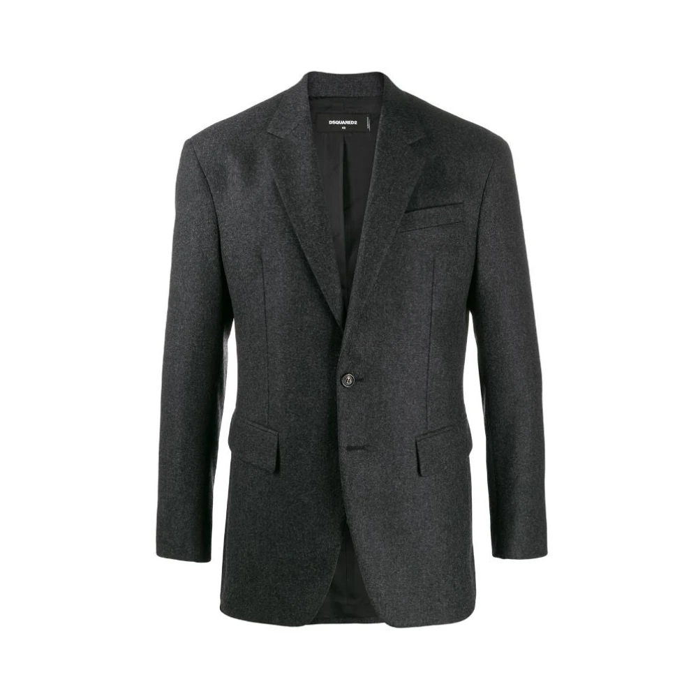 Dsquared2 Men's Gray Blazers Large