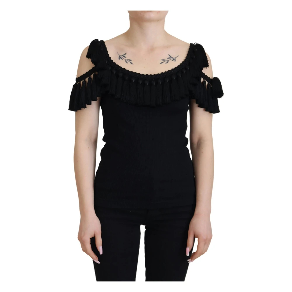 Dolce & Gabbana Women's Black Blouses Medium