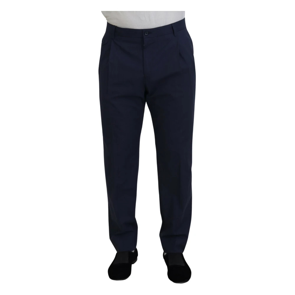 Dolce & Gabbana Men's Blue Suit Trousers 3XL