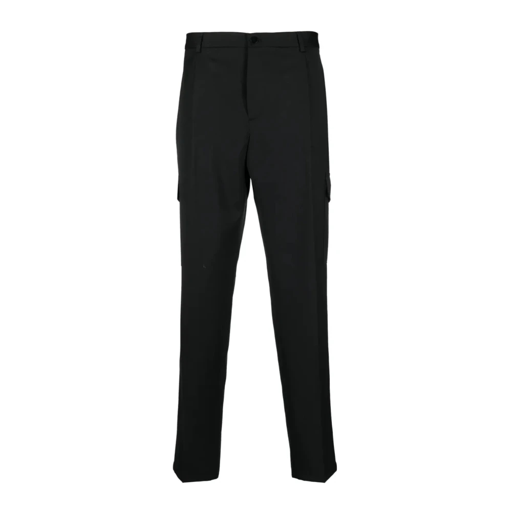 Calvin Klein Men's Black Straight Trousers W34 L32