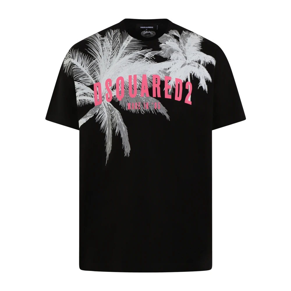 Dsquared2 Men's Black T-Shirts Small