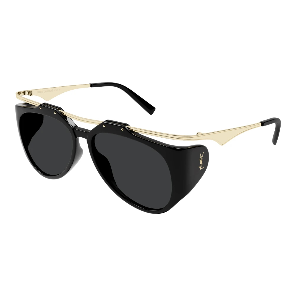 Saint Laurent Women's Black Sunglasses Medium