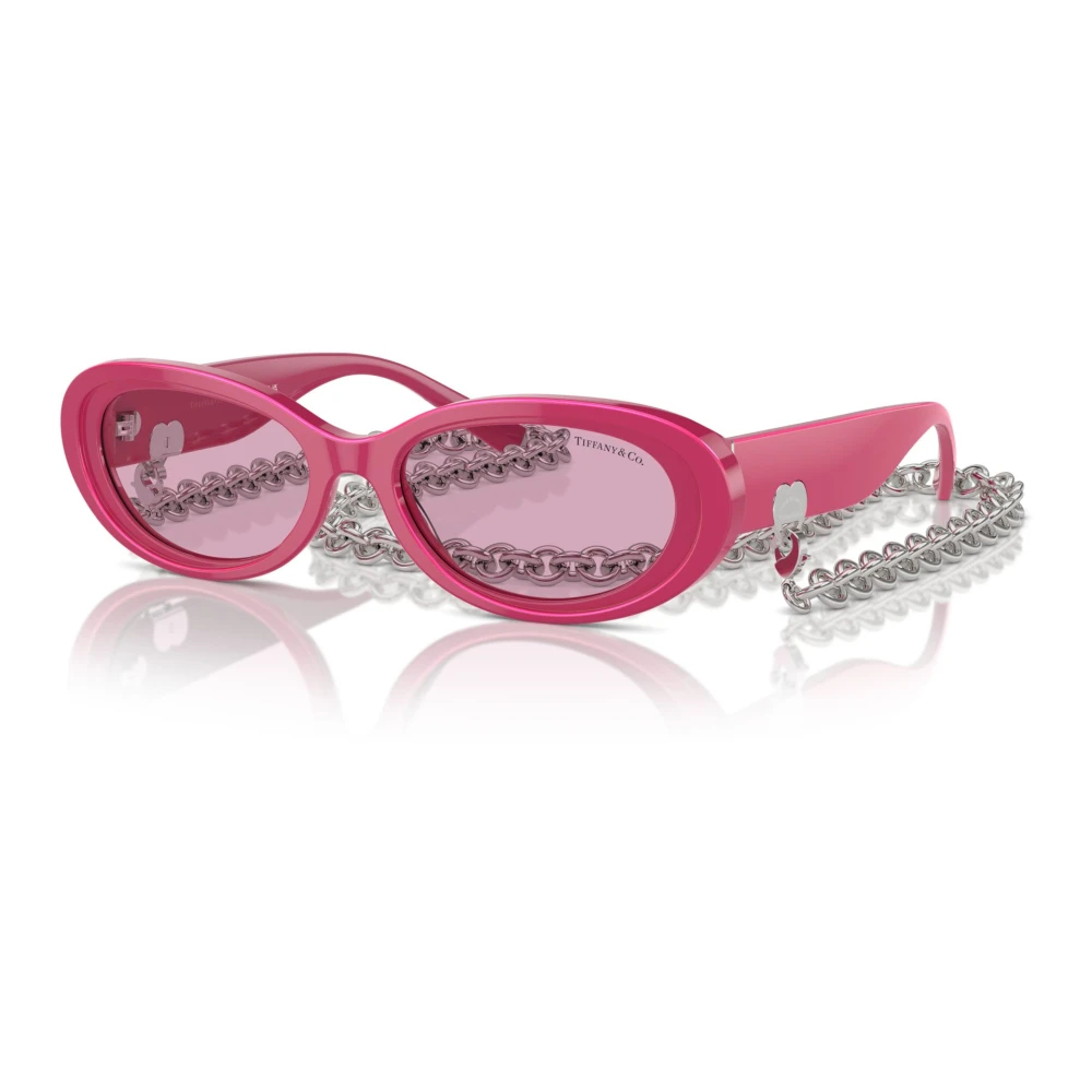 Tiffany Women's Pink Sunglasses Medium