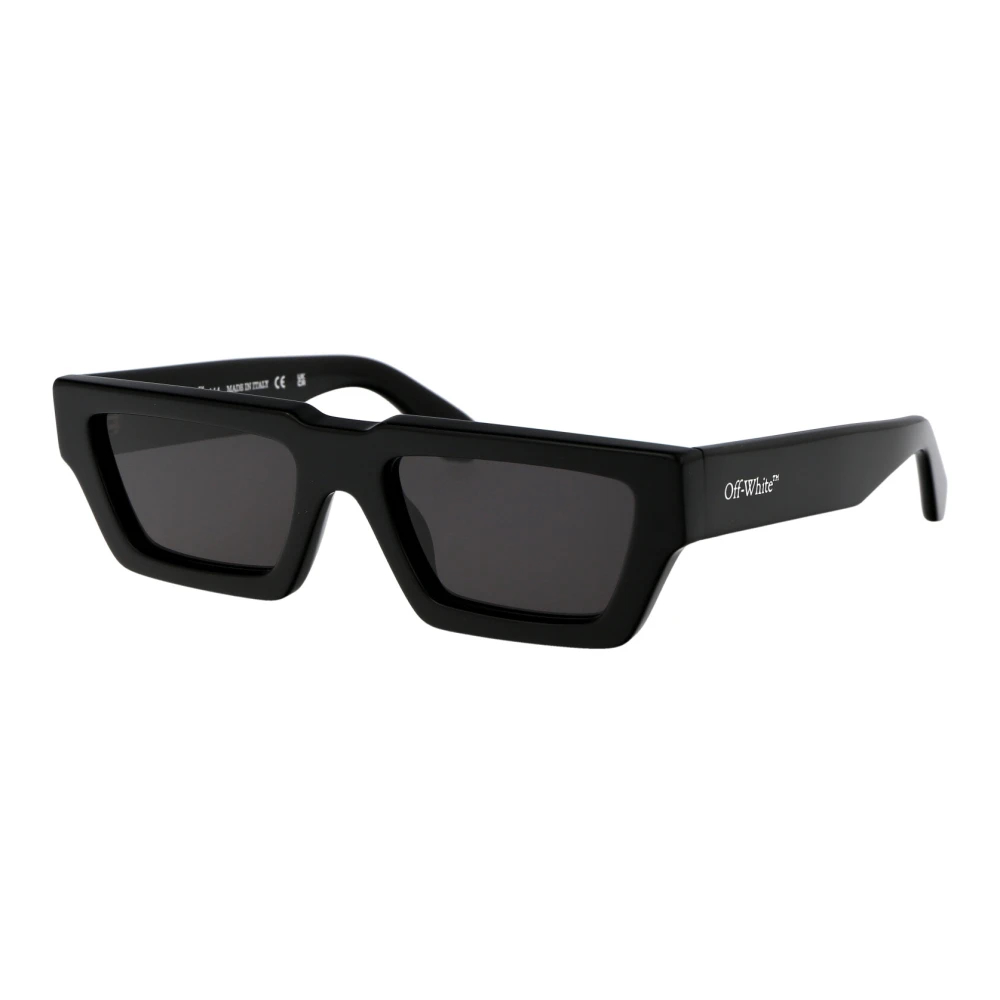 Off White Unisex Black Sunglasses Medium