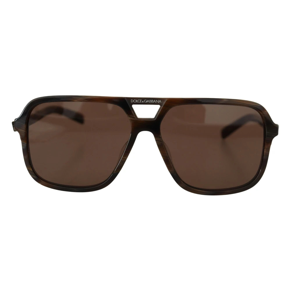 Dolce & Gabbana Men's Brown Sunglasses Medium
