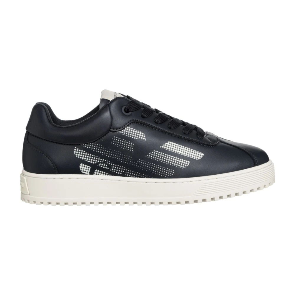 Emporio Armani Men's Blue Sneakers Size 12 Uk