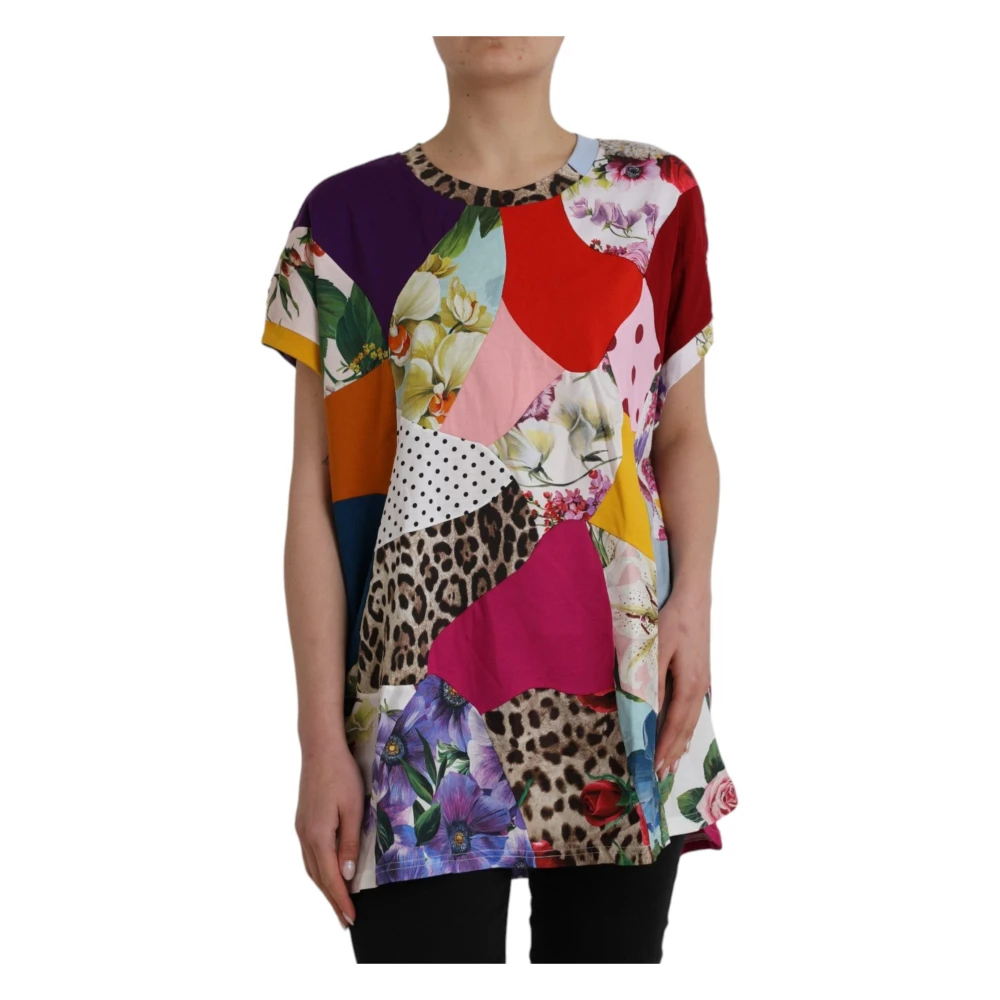 Dolce & Gabbana Women's Multicolor T-Shirts Extra Small