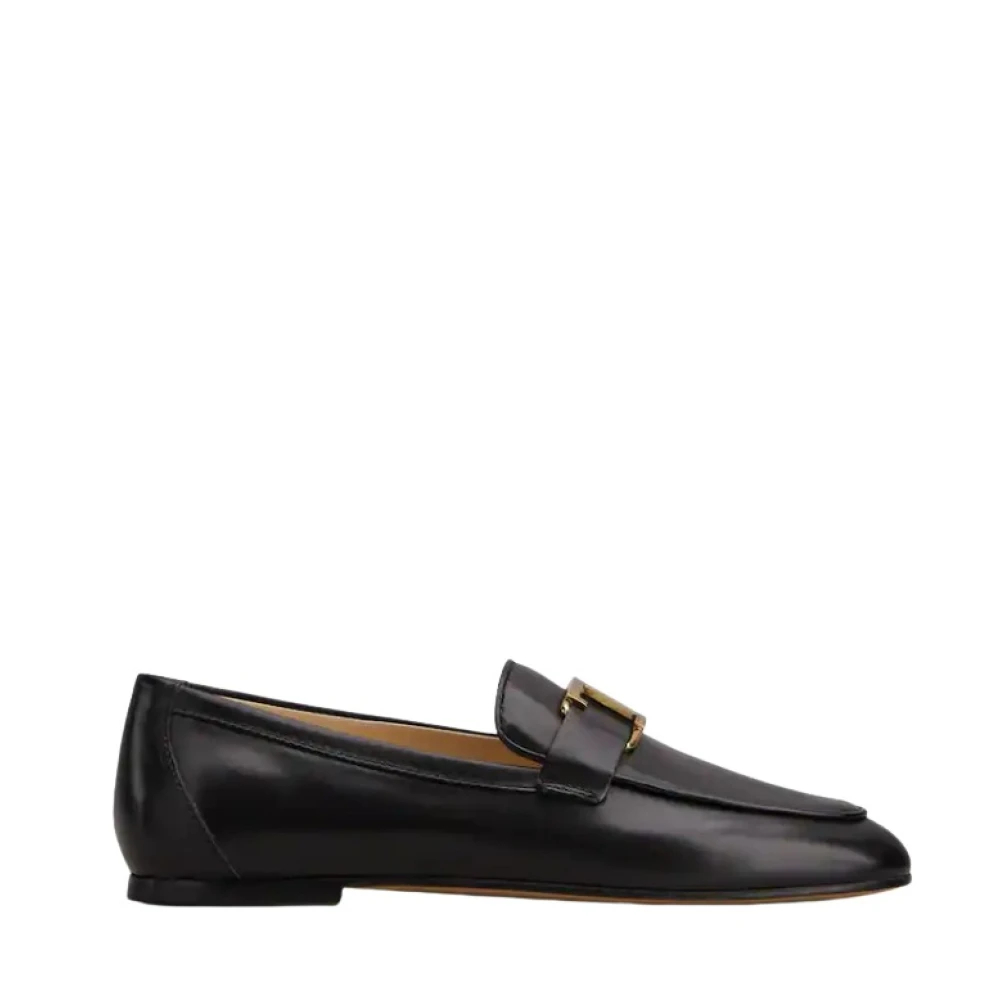 Tod's Women's Black Loafers Size 7 Uk